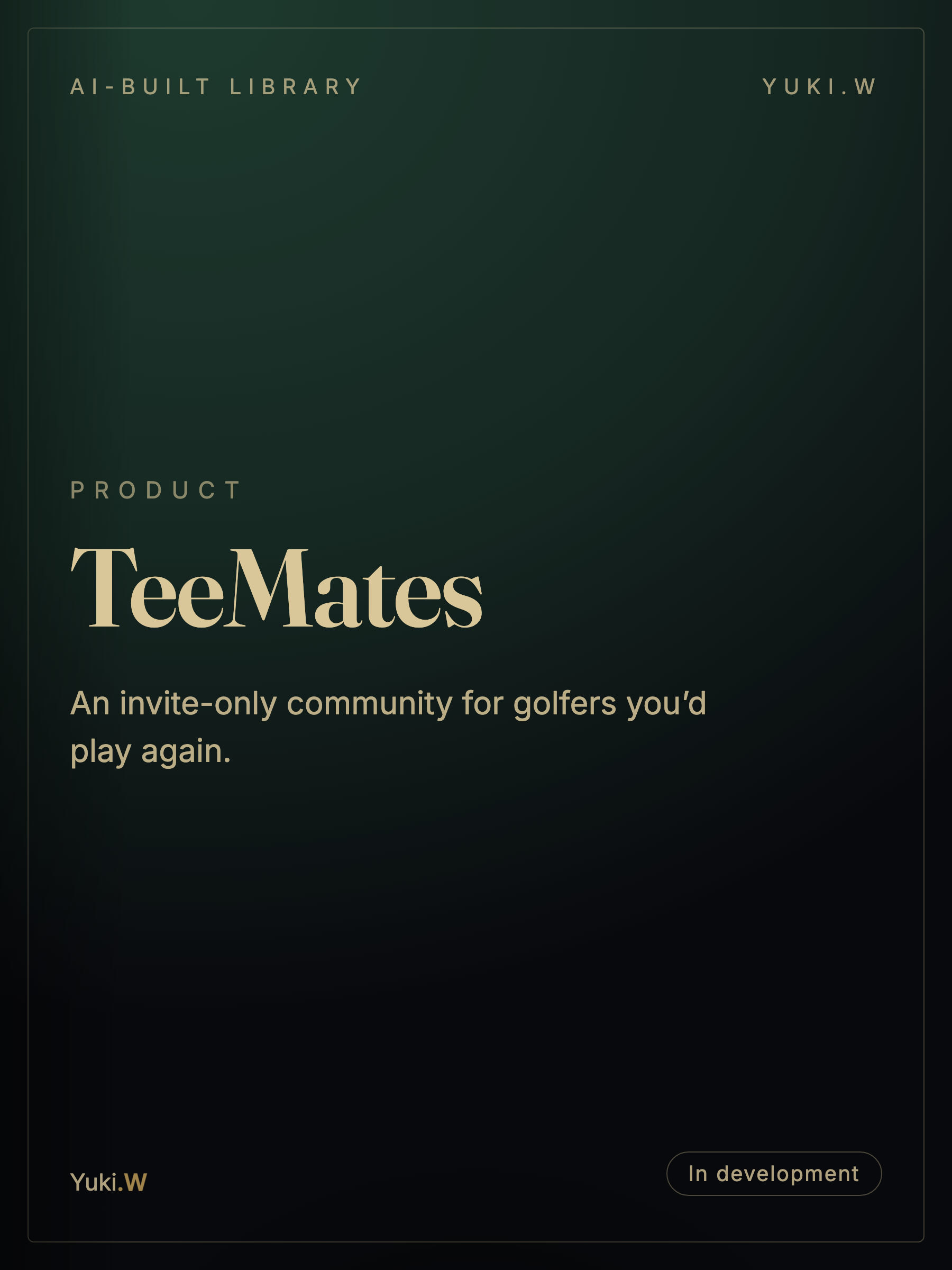 TeeMates cover